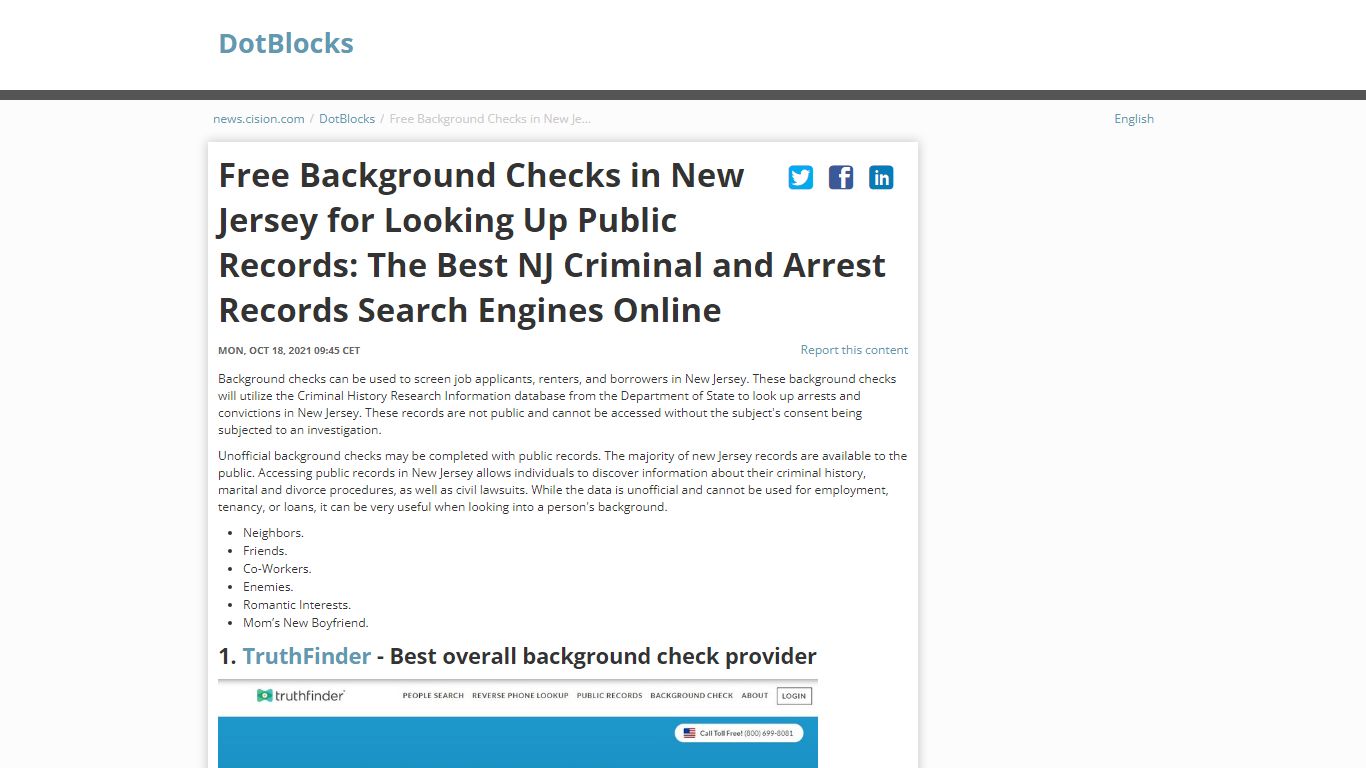 Free Background Checks in New Jersey for Looking Up Public Records: The ...